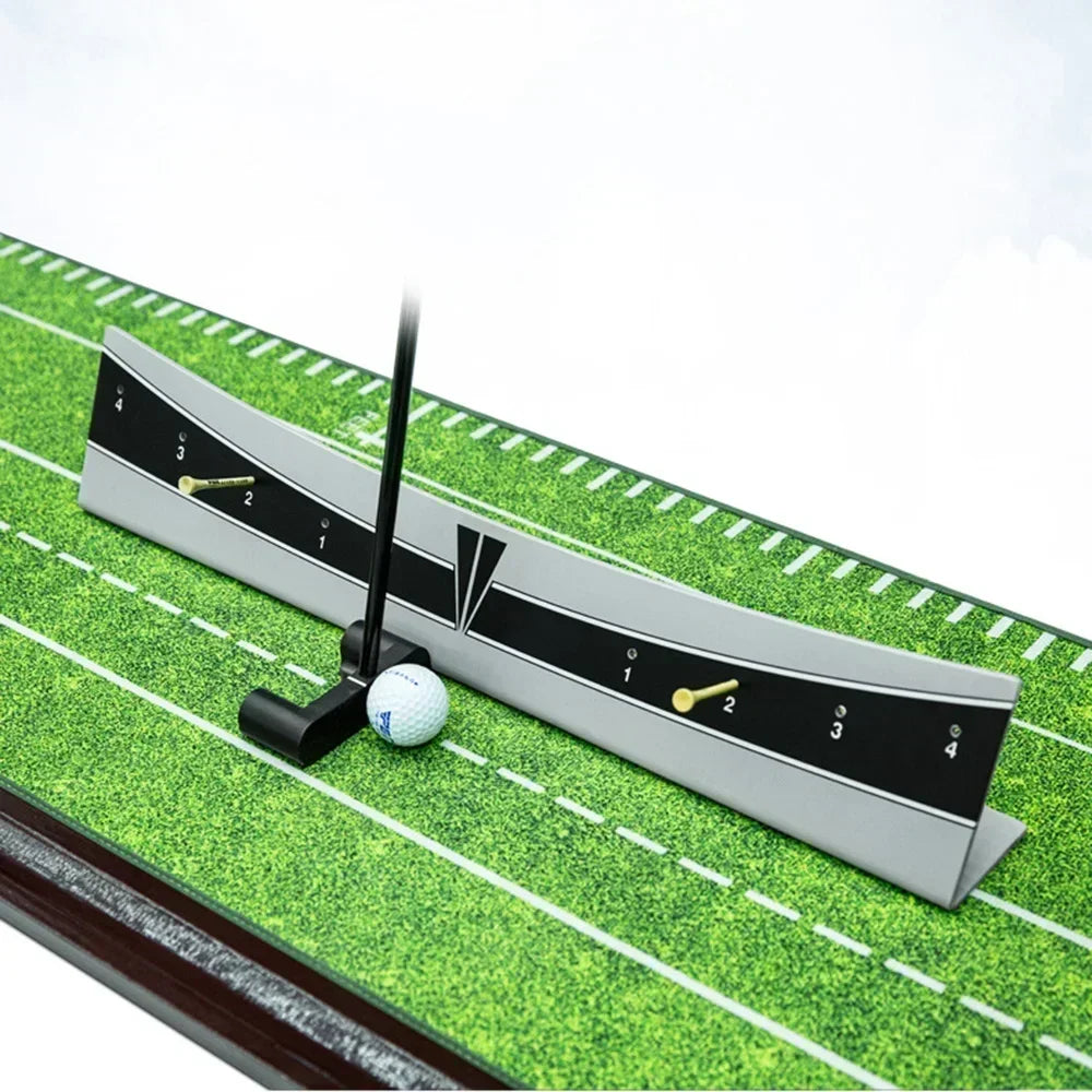 Golf Putting Track Rail Training Aid - Indoor/Outdoor Practice Arc Equipment - 60x10cm