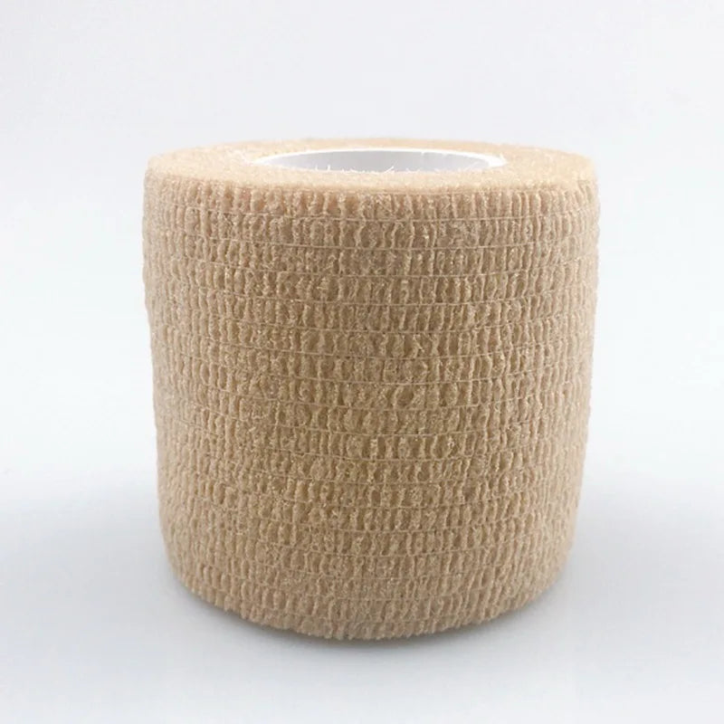 Self-Adhesive Elastic Bandage Tape - Breathable Medical Sport Wrap for Finger, Wrist & Ankle - Camouflage Fixer Tape for Pets & Animals