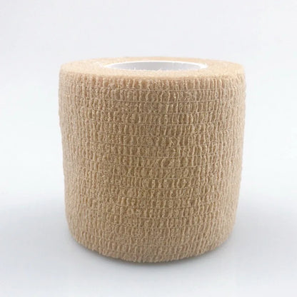 Self-Adhesive Elastic Bandage Tape - Breathable Medical Sport Wrap for Finger, Wrist & Ankle - Camouflage Fixer Tape for Pets & Animals