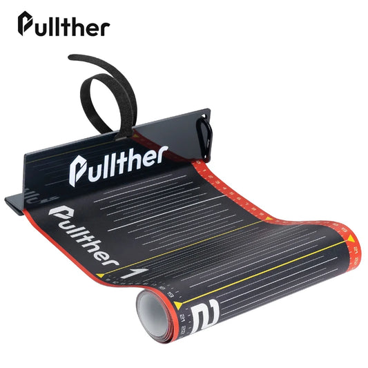 Foldable Waterproof Fishing Ruler 135cm/53in - PVC Fish Measuring Tape Sticker with Tackle Accessories