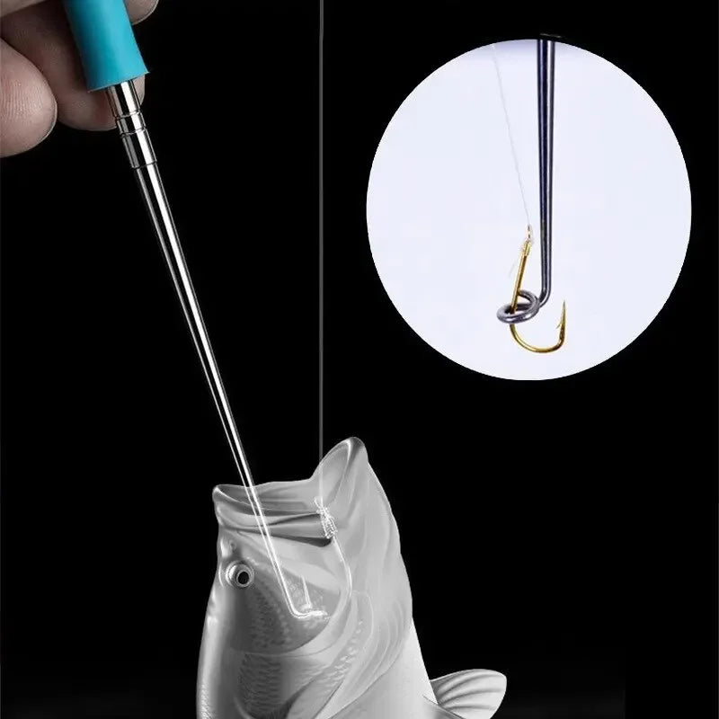 Professional Stainless Steel Fishing Hook Remover - Rapid Release Dehooker Tool