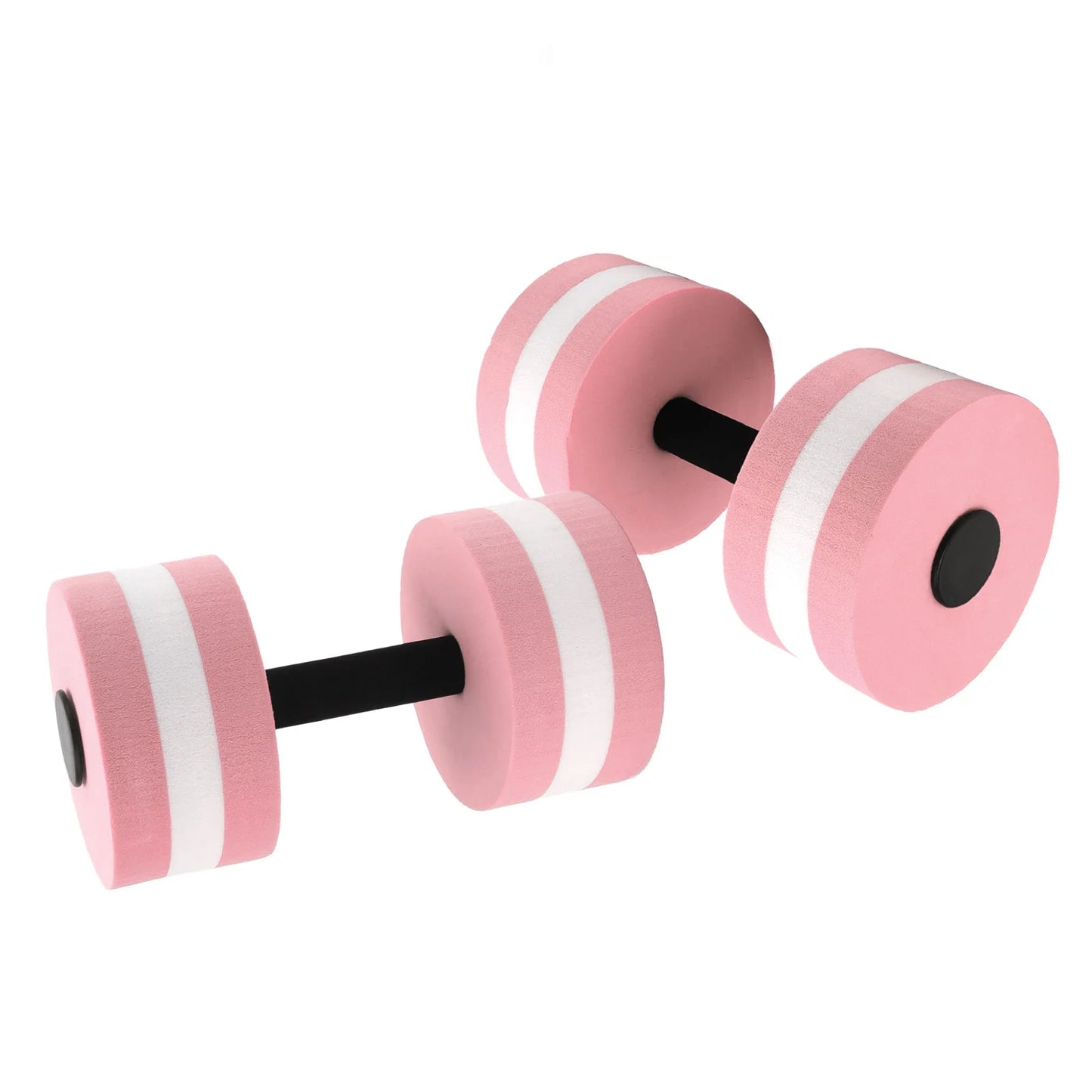 2pcs EVA Water Floating Dumbbells - 15cm x 27cm Foam Aquatic Fitness Weights for Pool Aerobics & Water Exercise