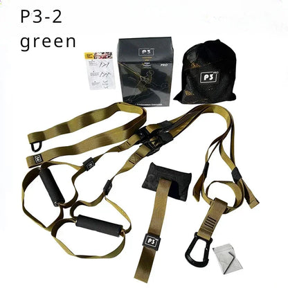 Suspension Training Strap System – Adjustable Full Body Resistance Bands for Strength and Fitness