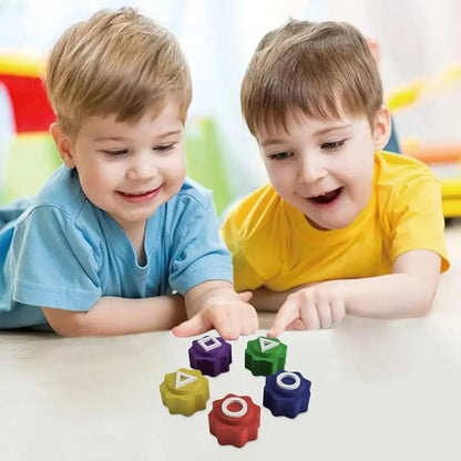 Traditional Play Game Fun Gonggi Jack Stone Pebbles Set - Hand Eye Coordination Training Toy