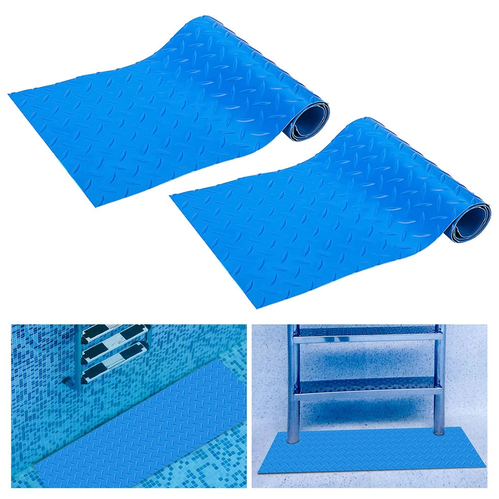 Anti-Slip Marine Pool Ladder Mat - Non-Slip Step Pad for Swimming Pools, Boats, Yachts & Marine Decking