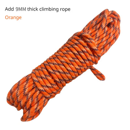 Thickened Mountaineering Safety Rope - Multi-Purpose Life Rope for Climbing, Fire Escape, and Outdoor Adventures