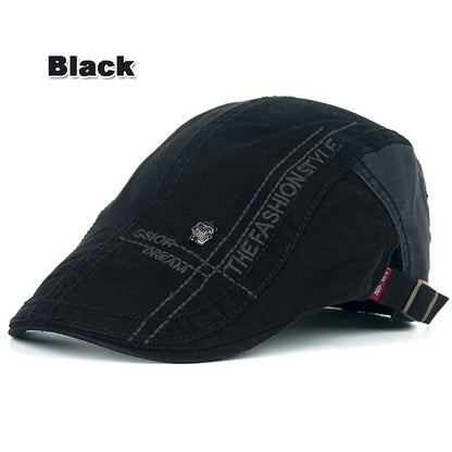 Sun Shade Newsboy Beret Cap - Leisure Style