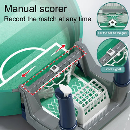 Soccer Table for Family Party - Football Board Game - Desktop Interactive Soccer Toys for Kids Boys Sport Outdoor Portable Game Gift