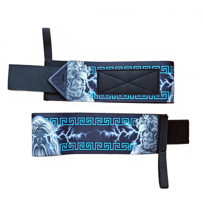 Professional Weightlifting Wrist Straps - Gym Support Equipment for Strength Training (1 Pair)