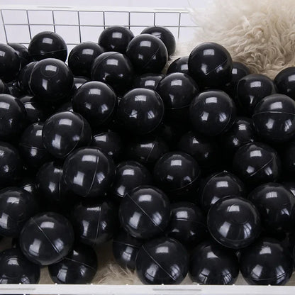 Colorful Ocean Ball Pit Balls - Eco-Friendly Non-Toxic Plastic Play Balls 5.5cm (50pcs Love & Star Shapes)