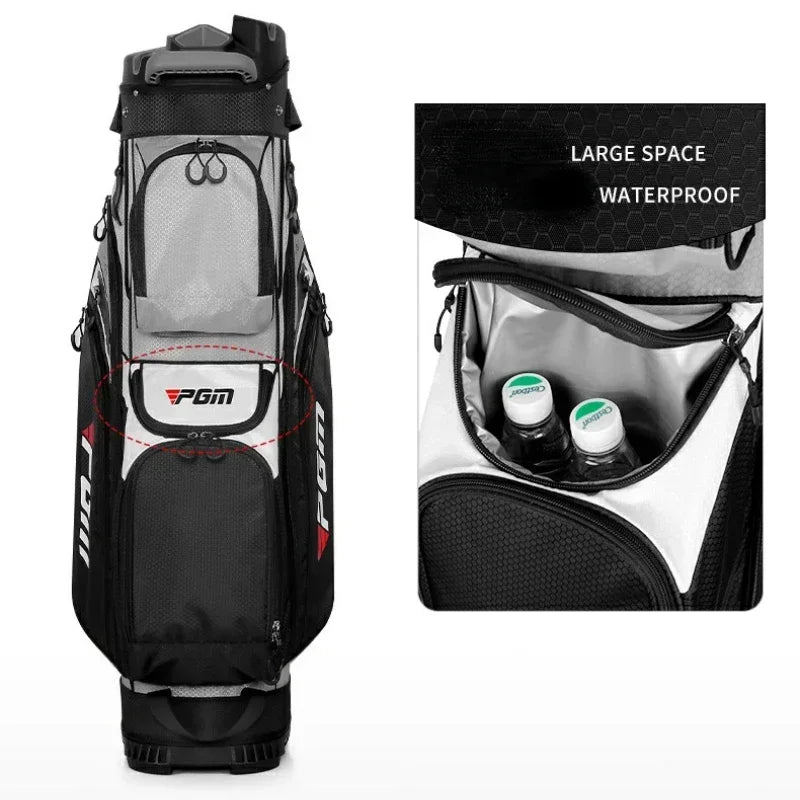 PGM QB134 Golf Travel Bag - Waterproof Large Capacity with Anti-Collision Protection & Retention Mechanism