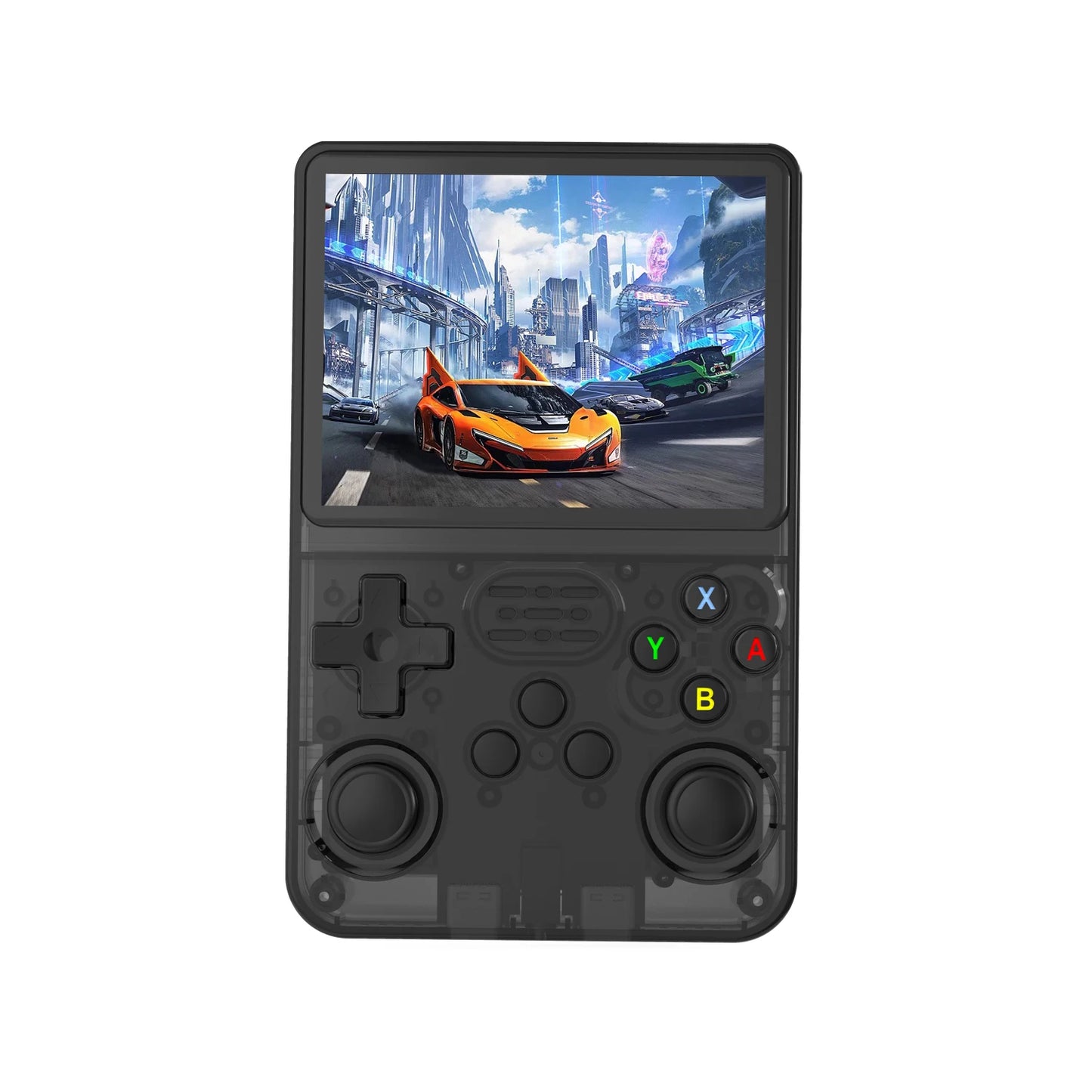R36S Portable Handheld Game Console - 3.5" IPS Screen - 640x480 Resolution - 64GB Memory - Classic Games Preloaded