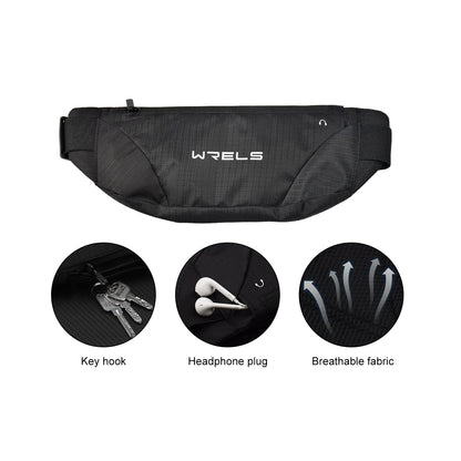 Waterproof Running Waist Bag - Ultra-Thin Elastic Sports Phone Holder for Outdoor Fitness