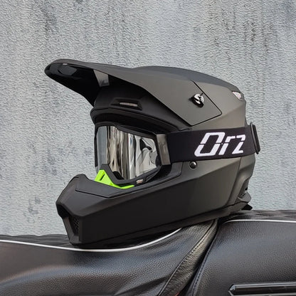 Full Face DH Motorcycle Helmet - Off-Road Racing Rally Bicycle Downhill Speed Helmet
