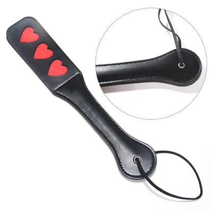 PU Leather Horse Riding Crop with Anti-Slip Handle - Training Whip for Equestrian Sports (32cm)