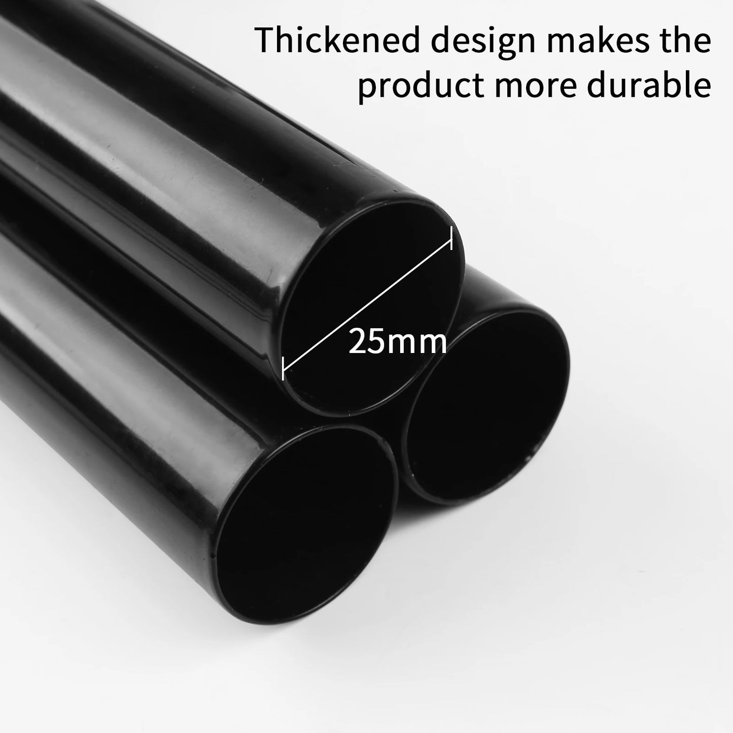 Adjustable Telescopic Tent Poles - Set of 2 Universal Aluminum Camping Awning Poles for Tarp, Sun Sail & Shelter Accessories