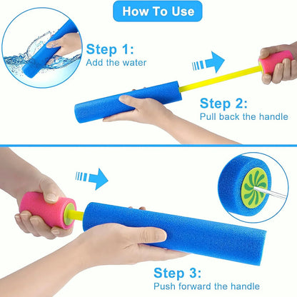 Beach Water Toy Foam Water Gun - Splash Blaster