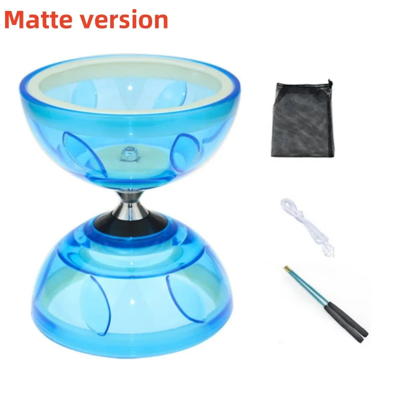 Diabolo Chinese Yoyo Set - Portable Fitness Gear for Agility Exercise (Adults, Kids & Elderly - Indoor/Outdoor)