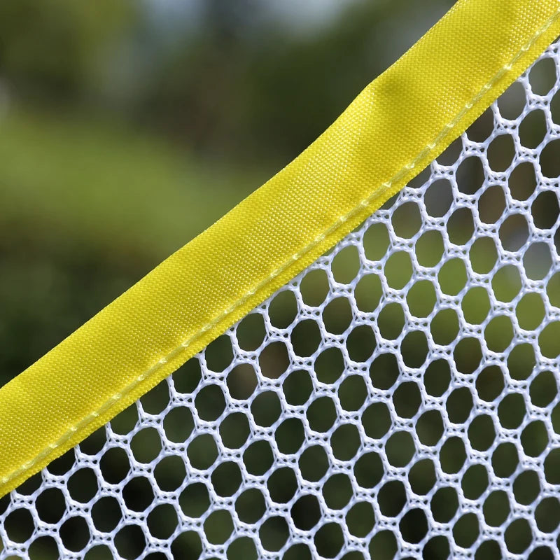 Portable Soccer Practice Goal Net - Professional Training Gate for 5v5, 7v7 & 11v11 (Outdoor Goalkeeping & Shooting Practice)