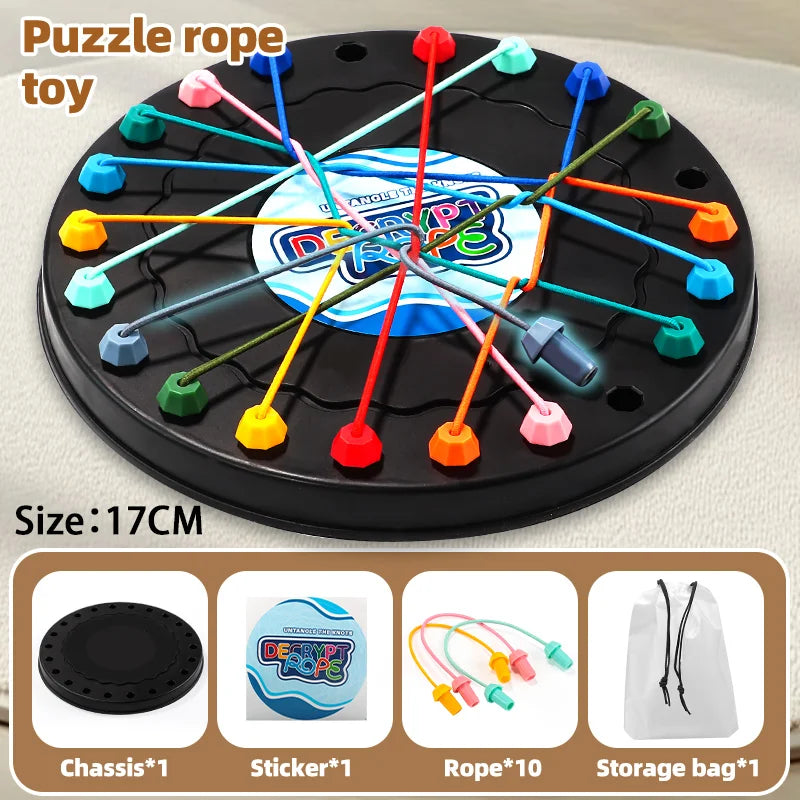 Rope Knot Puzzle Challenge - Logic Training Game for Kids (2025)