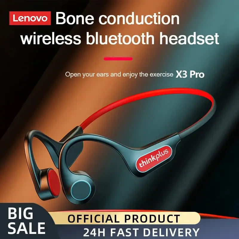 Bone Conduction Wireless Earbuds - TWS Bluetooth Sports Headset for Running & Cycling