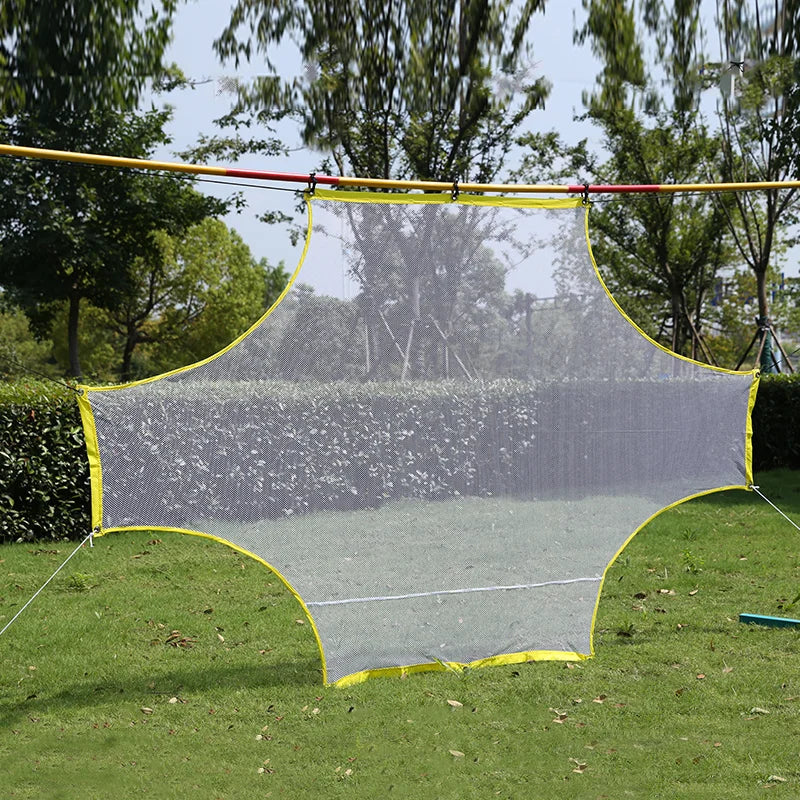 Portable Soccer Practice Goal Net - Professional Training Gate for 5v5, 7v7 & 11v11 (Outdoor Goalkeeping & Shooting Practice)