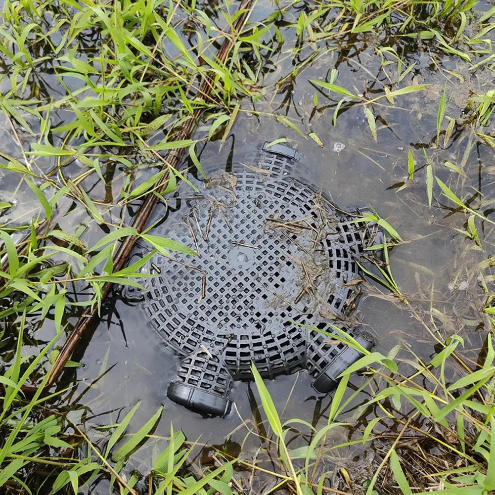 Multi-Hole Fishing Trap Cage - 3/6/8 Holes Plastic Shrimp Crayfish Lobster Catcher Net for Outdoor Fishing - Easy Installation