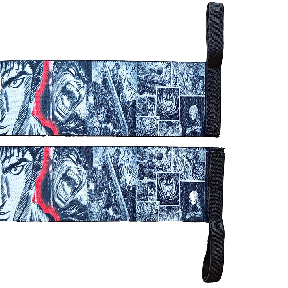 Professional Weightlifting Wrist Straps - Gym Support Equipment for Strength Training (1 Pair)