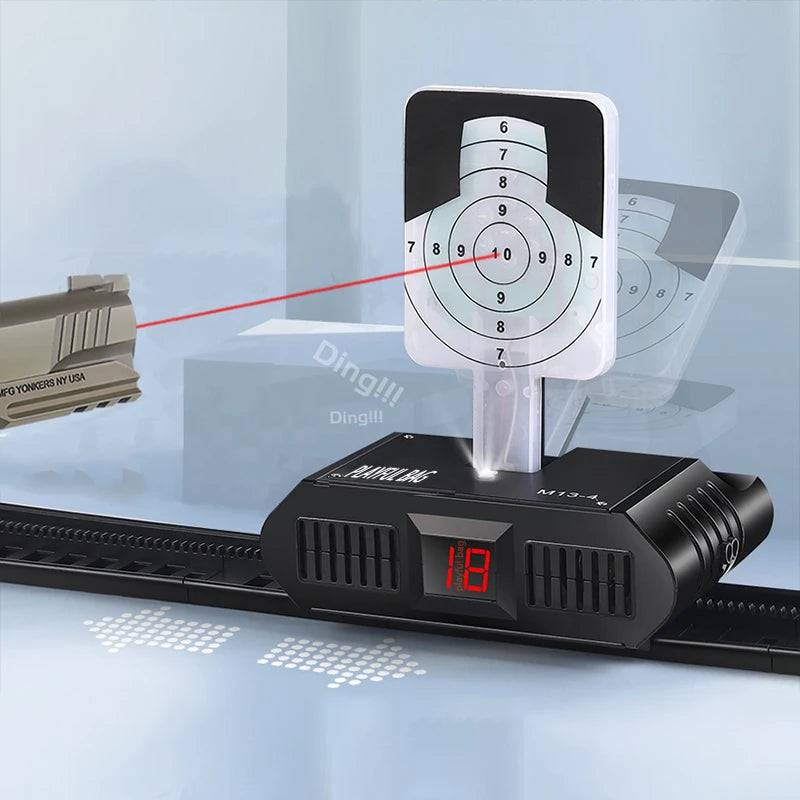 Automatic Laser Target System - Multi-Function Voice Scoring Auto-Reset Training Target