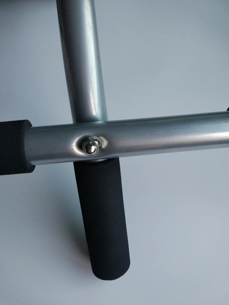 Adjustable Doorway Pull-Up Bar - Non-Slip Grip Strength Training Equipment for Home Gym