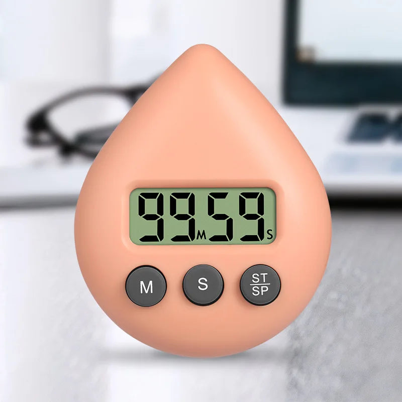 Mechanical Kitchen Timer - Countdown Alarm Clock for Cooking, Conference Rooms & Games