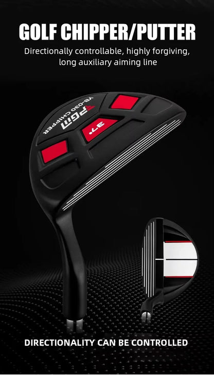 Premium Steel Golf Chipper Putter - Unisex Sand Wedge & Pitching Club