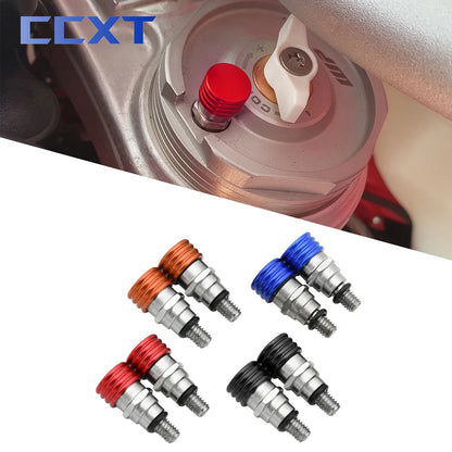 M4x0.7 Fork Air Bleeder Valves - KTM SX/SXF/EXC/EXCF/XC/XCF/XCW/XCFW 85-500cc (2005-2019) - Universal Motorcycle Motocross Parts