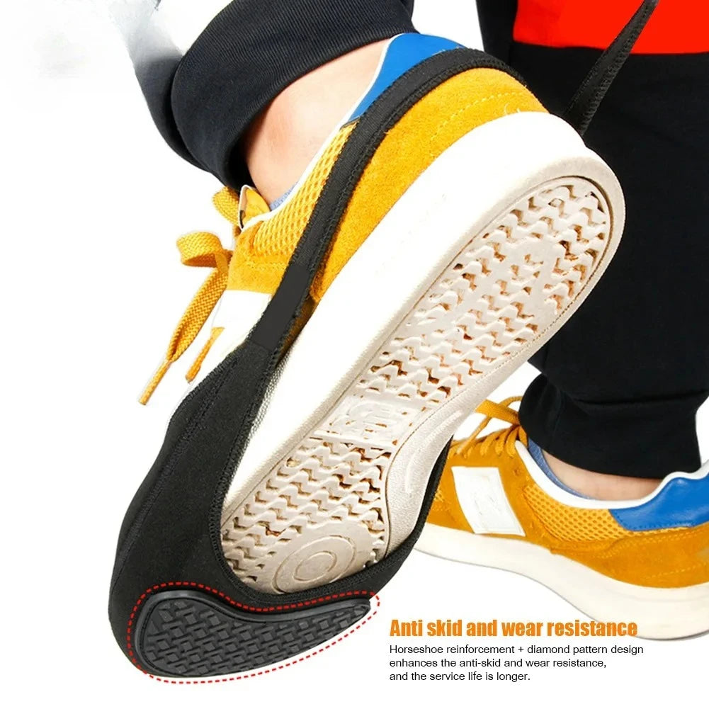 Motorcycle Gear Shifter Toe Protector - Waterproof Anti-Slip Black Boot Guard