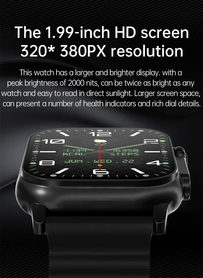 Ultra Series Sport Smart Watch 49mm | BT Calling, NFC, Health Tracking