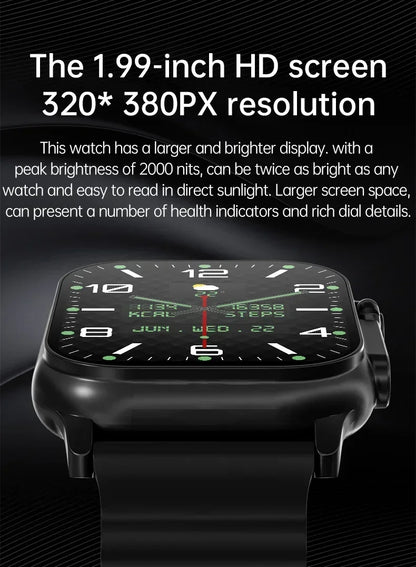 Ultra Series Sport Smart Watch 49mm | BT Calling, NFC, Health Tracking