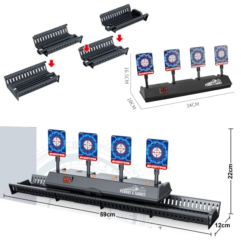 Nerf Gun Targets - Auto Reset Electric Shooting Targets