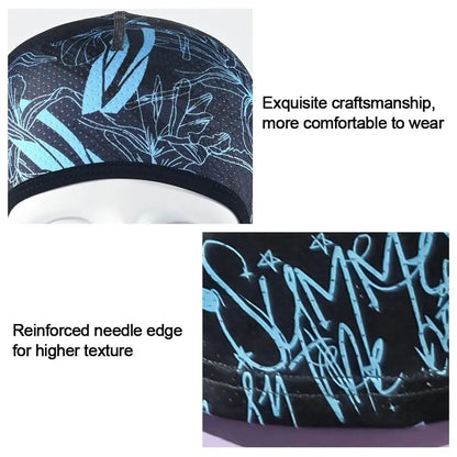 Ice Silk Cycling Balaclava - Full Face Sun Protection Cap for Bike & Motorcycle | Anti-UV Sports Headwear for Men