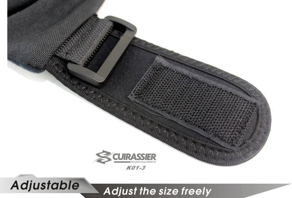 Cuirassier MX Motorcycle Knee Pads - Night Reflective Motocross Racing Guards Protection