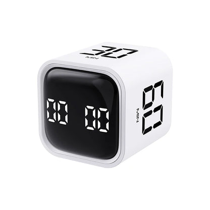 Digital Flip Timer with Vibration and Sound Alerts - 5-60 Minute Countdown