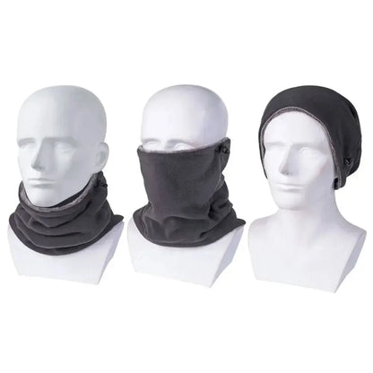 Winter Fleece Balaclava Face Mask - Windproof Neck Warmer for Men & Women - Motorcycle Cycling Hiking Camping Outdoor Scarf