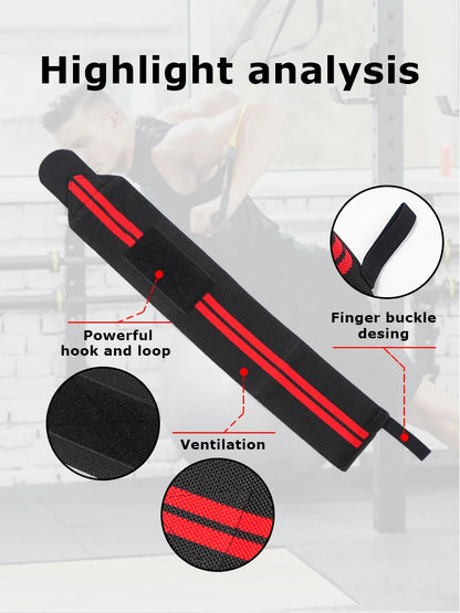 Adjustable Wrist Straps for Athletes - Powerlifting Wrist Straps