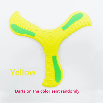 Boomerang Soft Three-Leaf Cross - Outdoor Toy Flying Disc