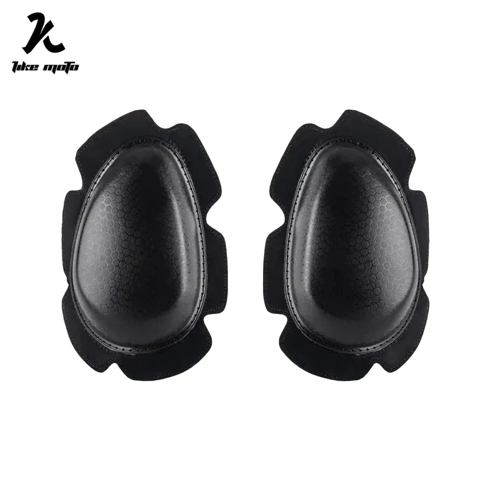 Motorcycle Racing Knee Pads - Universal Protective Gear with Sliders for Sports Riding