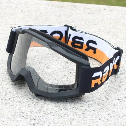 Vintage Motorcycle Goggles – MX Motocross Safety Glasses with Night Vision for Helmet & Driving