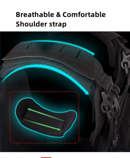 Tactical Multi-Functional Vest - Fast Detachable Lightweight Design