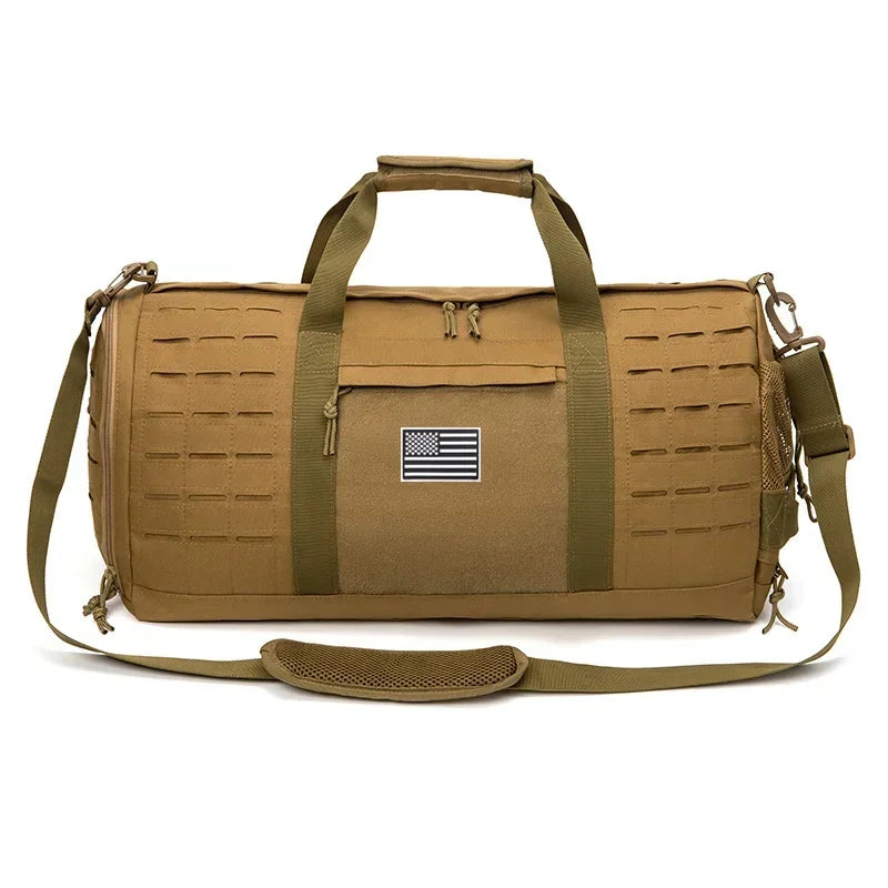 40L Tactical Duffel Bag - Multi-Sport Gym and Travel Bag with MOLLE System