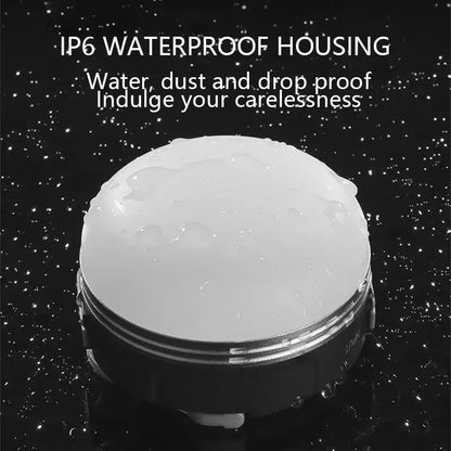 Portable 10W COB+LED Outdoor Lantern - 1800mAh USB Rechargeable Camping Light for Hiking, Fishing & Night Adventures