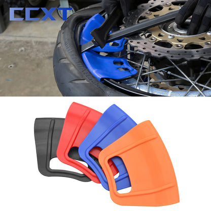 Motorcycle Tire Rim Protector Guards - Wheel Installation & Repair Tool for ATV Honda KTM Yamaha Kawasaki