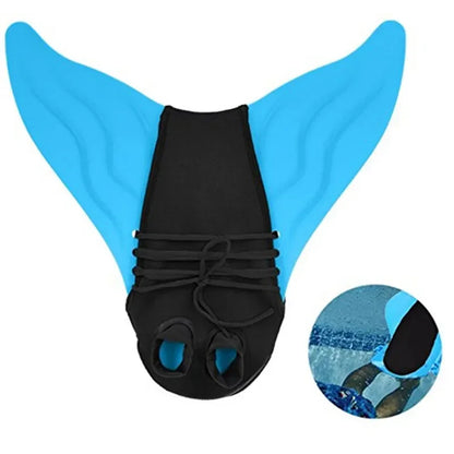 Mermaid Monofin Swimming Flipper for Training & Recreation - Adult & Kids Sizes Available